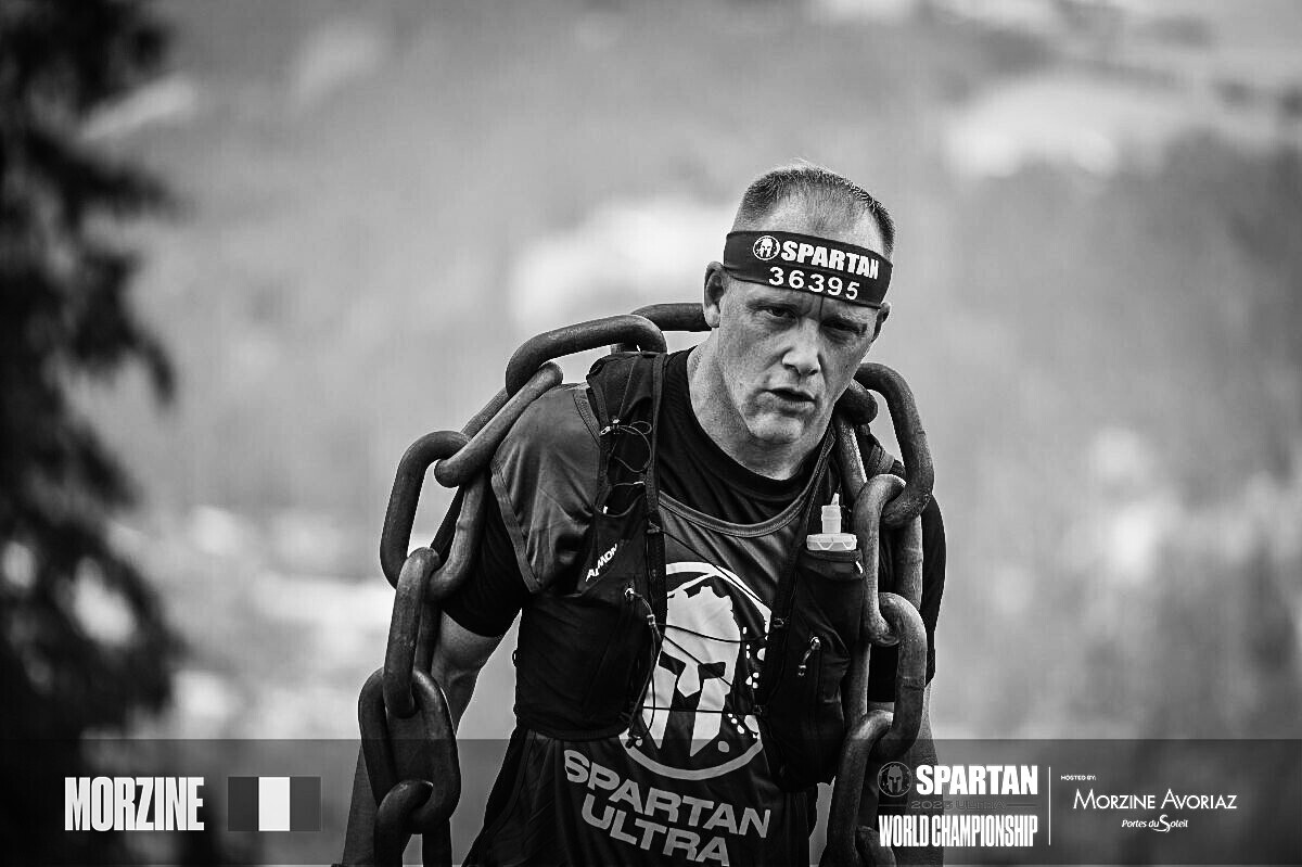 Niklas Lindahl at the Spartan Ultra World Championship in Morzine